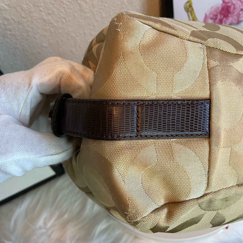 Coach Maggie Madison Signature Canvas/Leather Shoulder Bag - Picture 8 of 14